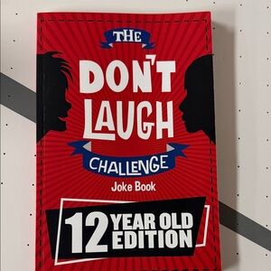 The Don't Laugh Challenge Joke Book - Red Edition